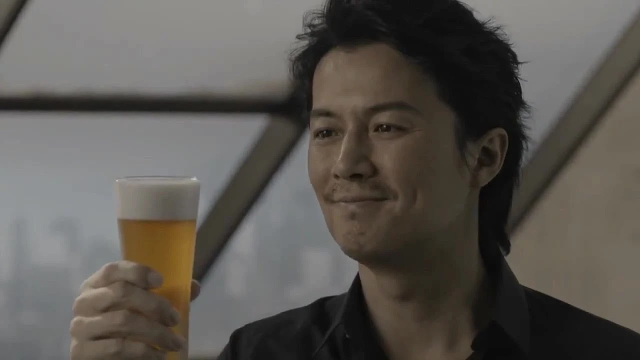 【日本CM】福山雅治新啤酒廣告留鬍子似碧咸結婚後改形象？